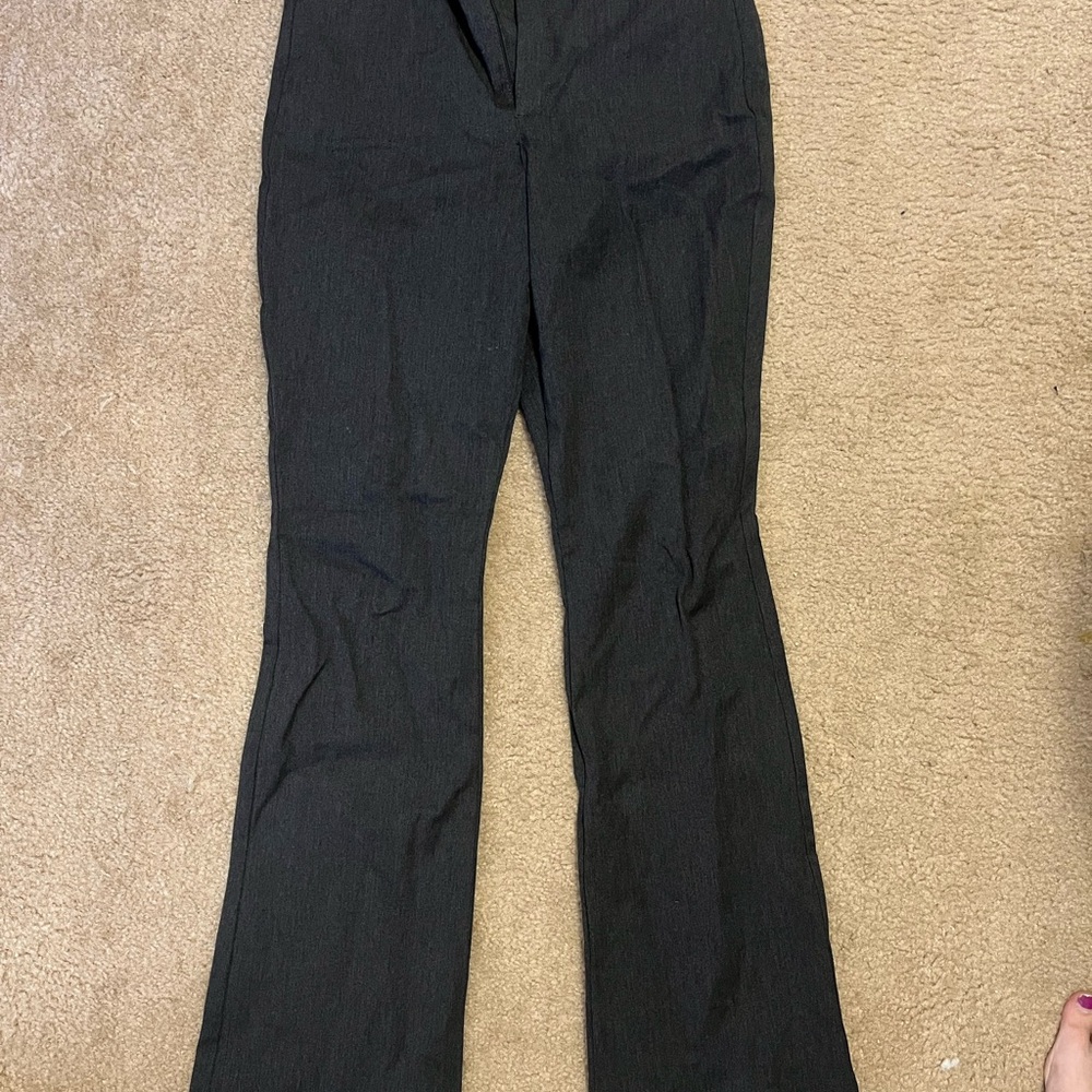 Black Flared Pants